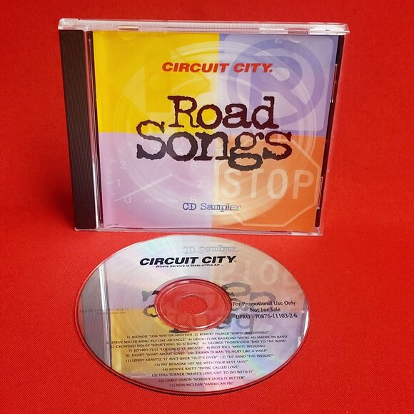 Circuit City Road Songs CD Sample Audio CD 1995 Various Artists - Picture 7 of 8